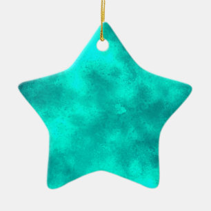 Ornamento De Cerâmica Decoração Cerâmica de Tempestade Emerald