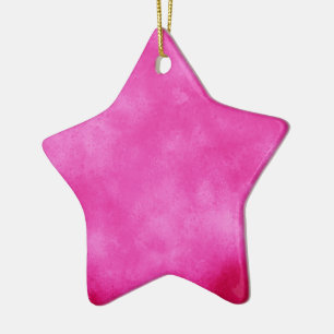 Ornamento De Cerâmica Decoração cerâmica magenta