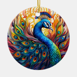 Ornamento De Cerâmica Decoração de Árvores Cerâmicas de Vidro Estampado