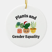 Decoração engraçada de jardim de plantas políticas