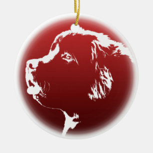 Ornamento De Cerâmica Decoração Personalizada de Cães da Ornação de