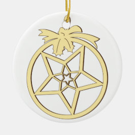 Ornamento De Cerâmica Décoration de Noël à suspendre