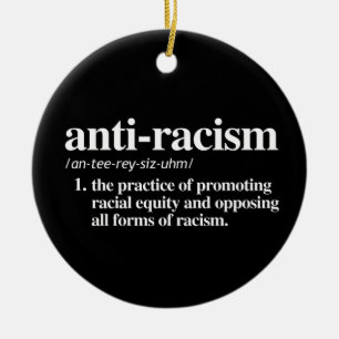 Ornamento De Cerâmica Definição Anti-Racismo