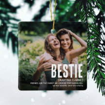 Definição de BESTIE moderna e fofa de Natal com 2 