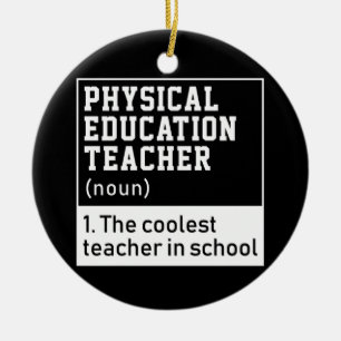 Ornamento De Cerâmica Definição de Professores de Educação Física P