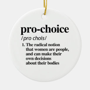 Ornamento De Cerâmica Definição Pro-Choice
