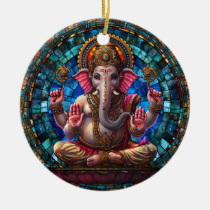 Ornamento De Cerâmica Deidade Hindu Chaveiro religiosa espiritual Deus H