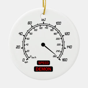 Ornamento De Cerâmica Demônio de velocidade