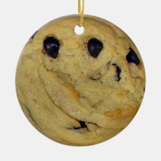 Ornamento De Cerâmica Denominação Chip Cookie Chocolate