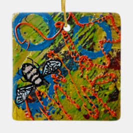 Ornamento De Cerâmica Denominação de Abelhas