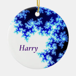 Ornamento De Cerâmica Denominado Frosty