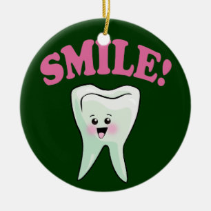 Ornamento De Cerâmica Dentista