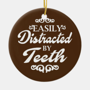 Ornamento De Cerâmica Dentista de estudante adjunto dentário facilmente