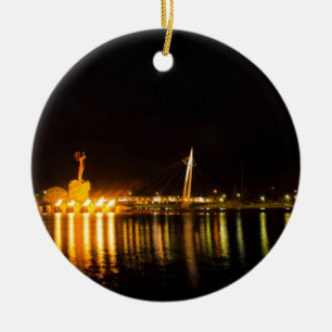 Ornamento De Cerâmica Depositário das planícies