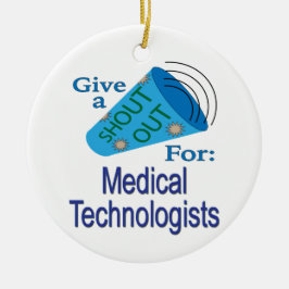 Ornamento De Cerâmica Descubra os tecnólogos médicos