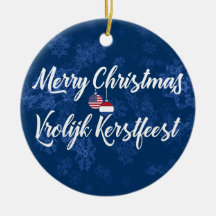 Desdecoração Bilingue de Férias Holandesa American