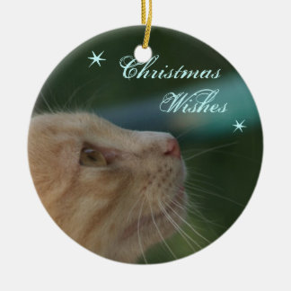 Ornamento De Cerâmica Desejos do Natal