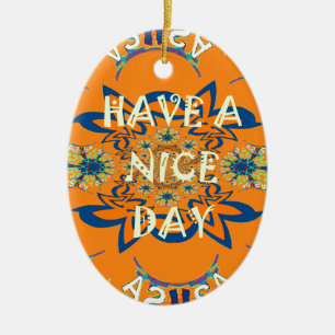 Ornamento De Cerâmica Desejos Vibrantes: Tenha um Impressão de Arte do D