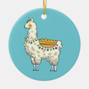 Ornamento De Cerâmica desenho animado de lama branca