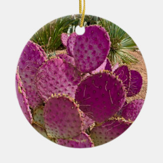 Ornamento De Cerâmica Desertos em Flor