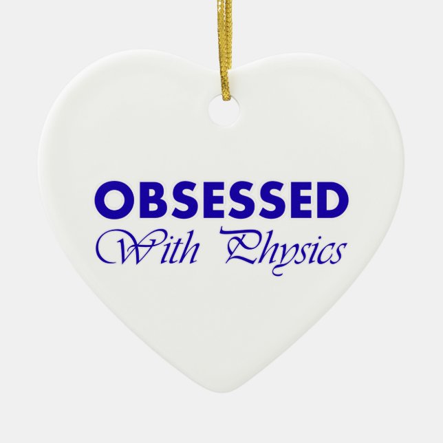 Ornamento De Cerâmica Design da física (Frente)