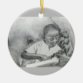 ORNAMENTO DE CERÂMICA DESIGN DAS SEMENTES DE MOSTARDA GROW-ORNAMENT POR