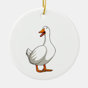 Ornamento De Cerâmica Design de Pato Bonito Homens Aves Aquáticas Pássar