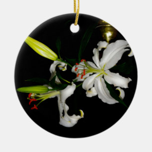 Ornamento De Cerâmica Design Irlandês - A Coleção Flor