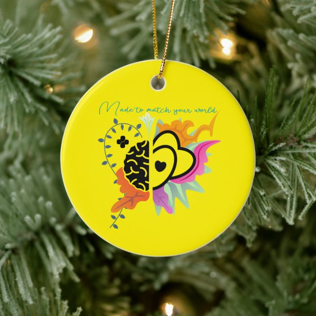 Ornamento De Cerâmica Designs para cada personalidade e paixão (Árvore)