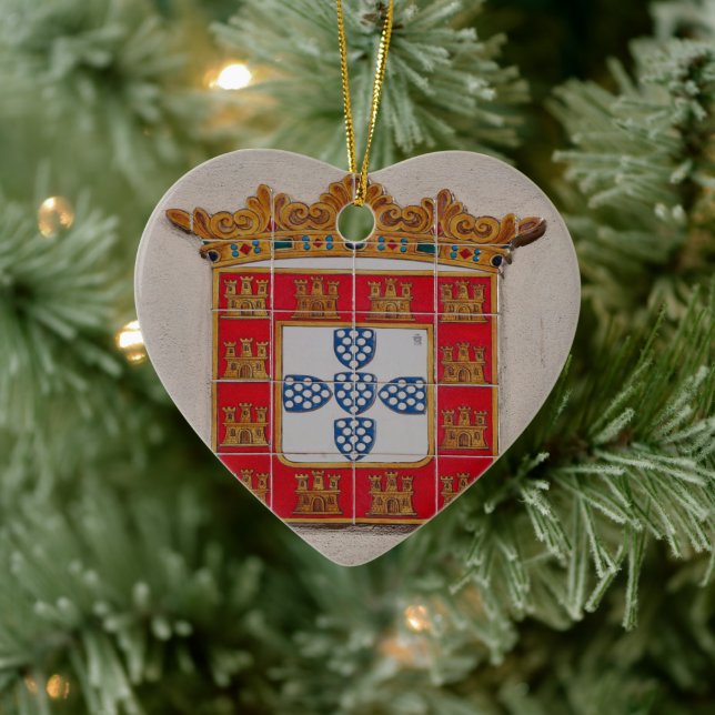 Ornamento De Cerâmica Designs portuguesas (Árvore)