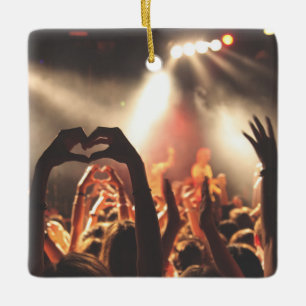 Ornamento De Cerâmica Deslocamento Elegante Personalizável de 2 Lados F