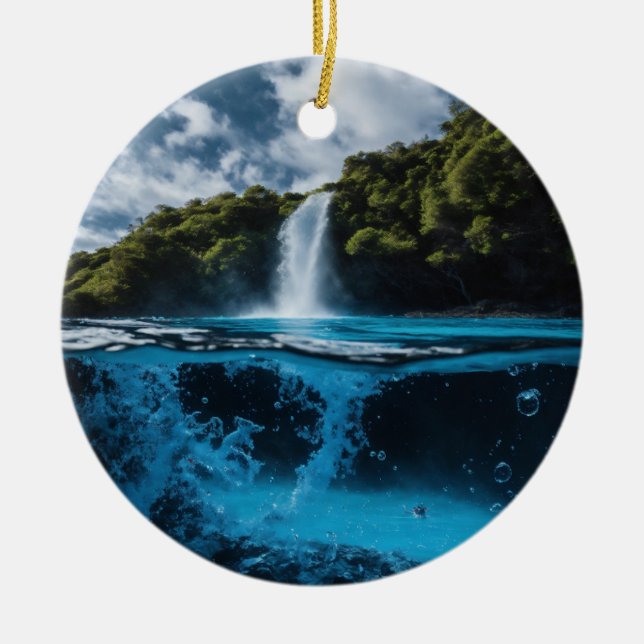 Ornamento De Cerâmica Desvio doméstico (Frente)