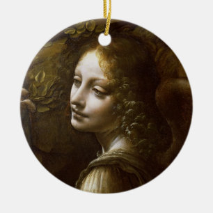 Ornamento De Cerâmica Detalhe do anjo