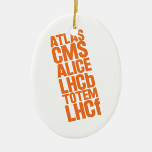 Ornamento De Cerâmica Detectores de LHC