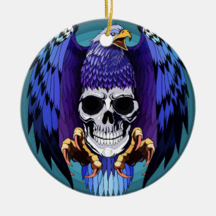Ornamento De Cerâmica Deus Abençoe a América