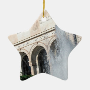 Ornamento De Cerâmica Diâmetro - Instituto de Detroit das artes