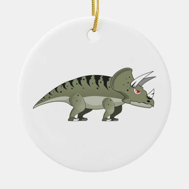 Ornamento De Cerâmica Dinossauro (Frente)