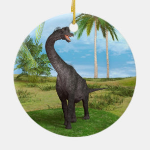Ornamento De Cerâmica Dinossauro Brachiosaurus