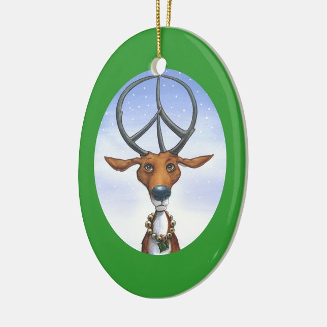 Ornamento De Cerâmica Diversão de Ornamento! (Esquerda)