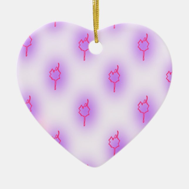 Ornamento De Cerâmica Diversão e dança (Frente)