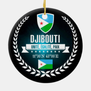 Ornamento De Cerâmica Djibouti