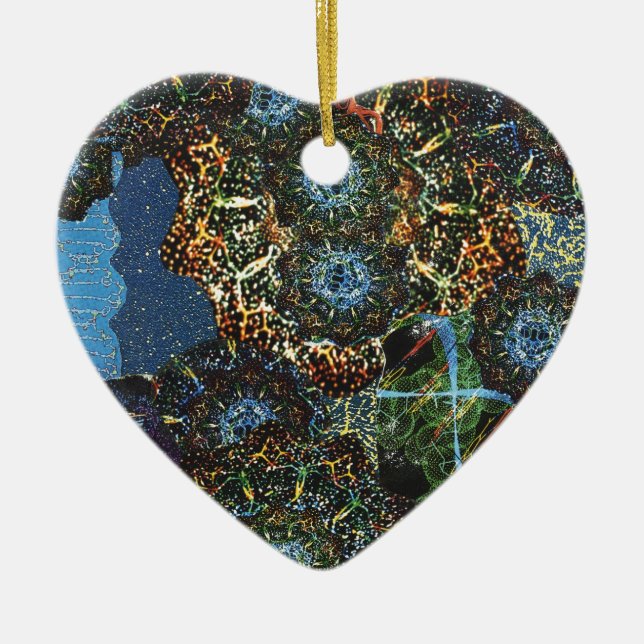 Ornamento De Cerâmica DNA~Memory (Frente)