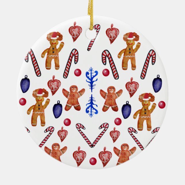 Ornamento De Cerâmica Doce (Traseira)