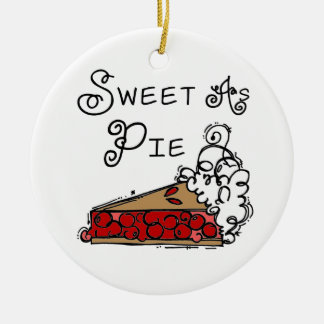 Ornamento De Cerâmica Doce como Pie