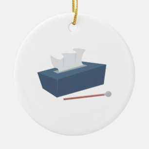 Ornamento De Cerâmica Doente