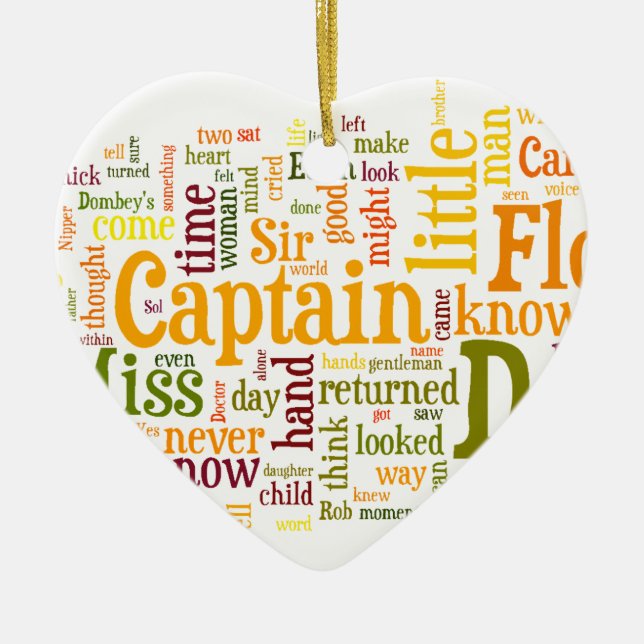 Ornamento De Cerâmica Dombey & filho (Frente)