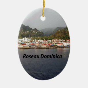 Ornamento De Cerâmica Dominica
