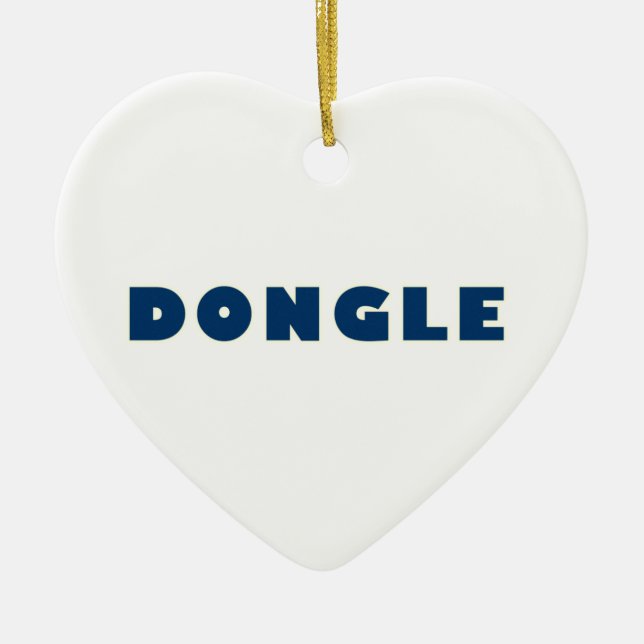 ORNAMENTO DE CERÂMICA DONGLE (Frente)