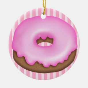 Ornamento De Cerâmica Donut - SRF
