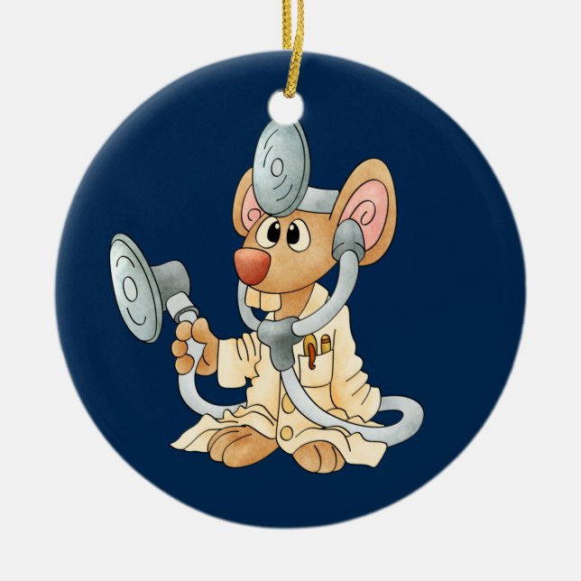 Ornamento De Cerâmica Doutor - SRF (Frente)